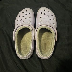 Purple/lavender crocs
